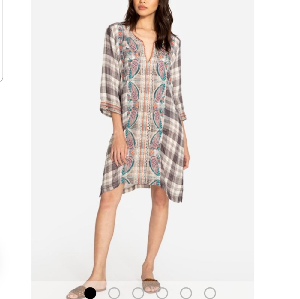 Johnny was CLAUDINE SHORT KAFTAN